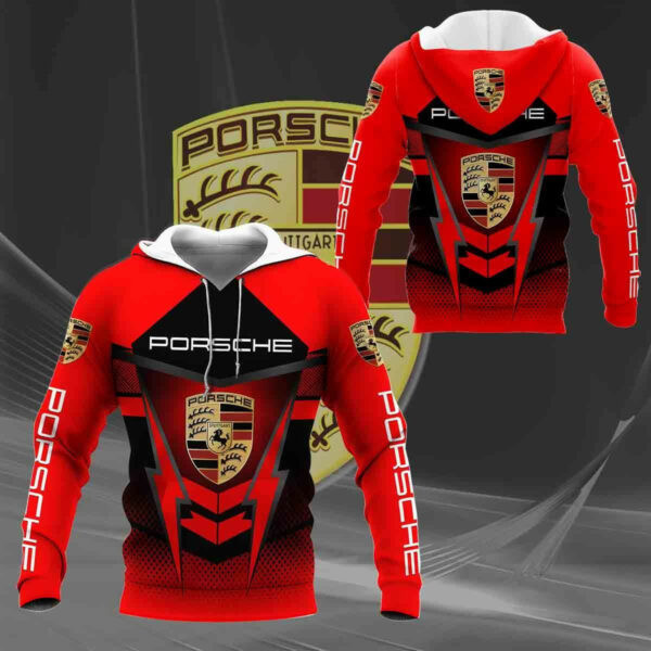 Porsche Shirt 62, 3d Hoodie Zip Hoodie 2898