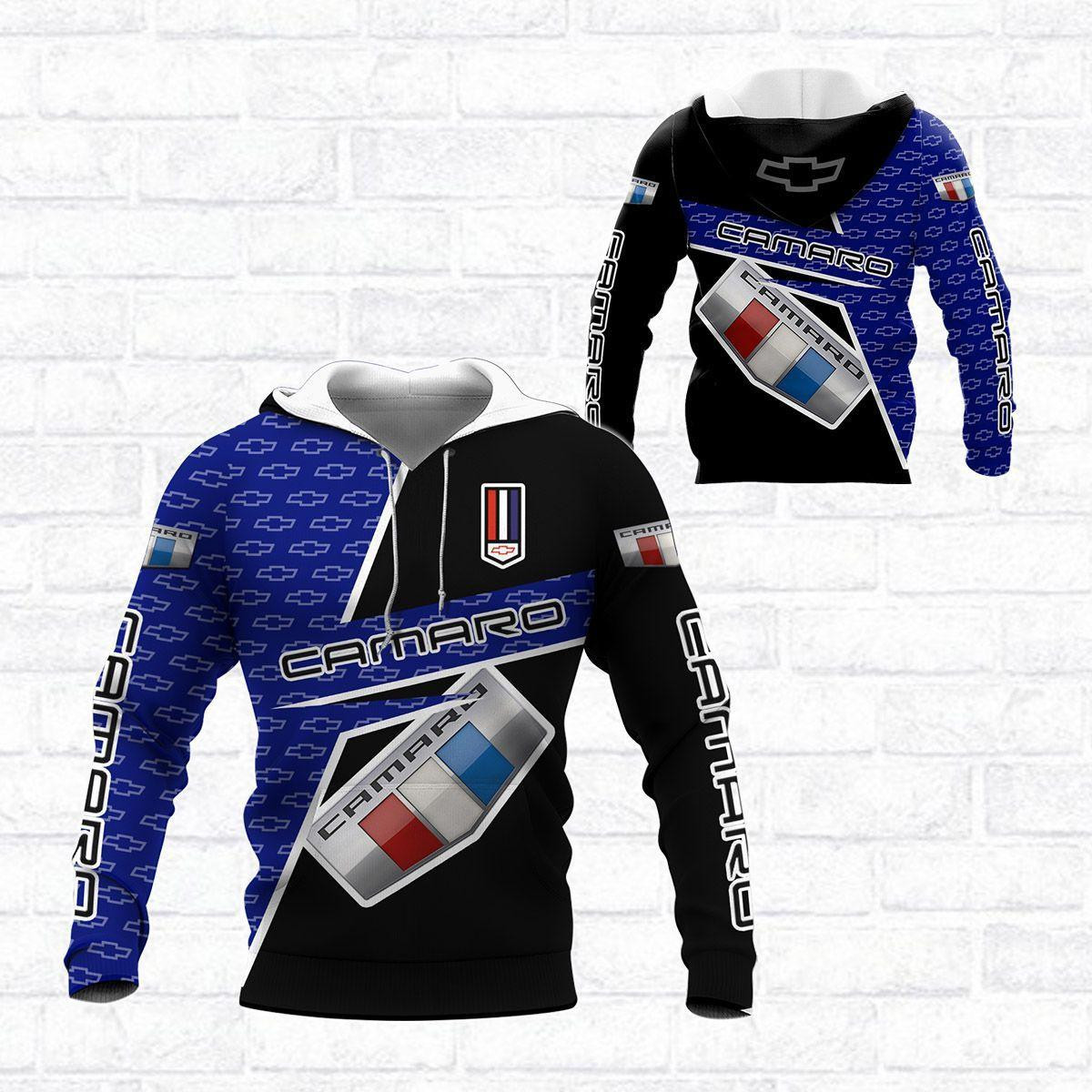 Chevrolet Camaro Shirt 406, 3d Hoodie Zip Hoodie