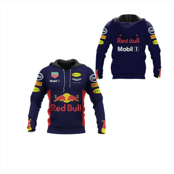 Red Bull Team Racing F1 8k62 3d Zip Hoodie Hoodie Ii0 2670