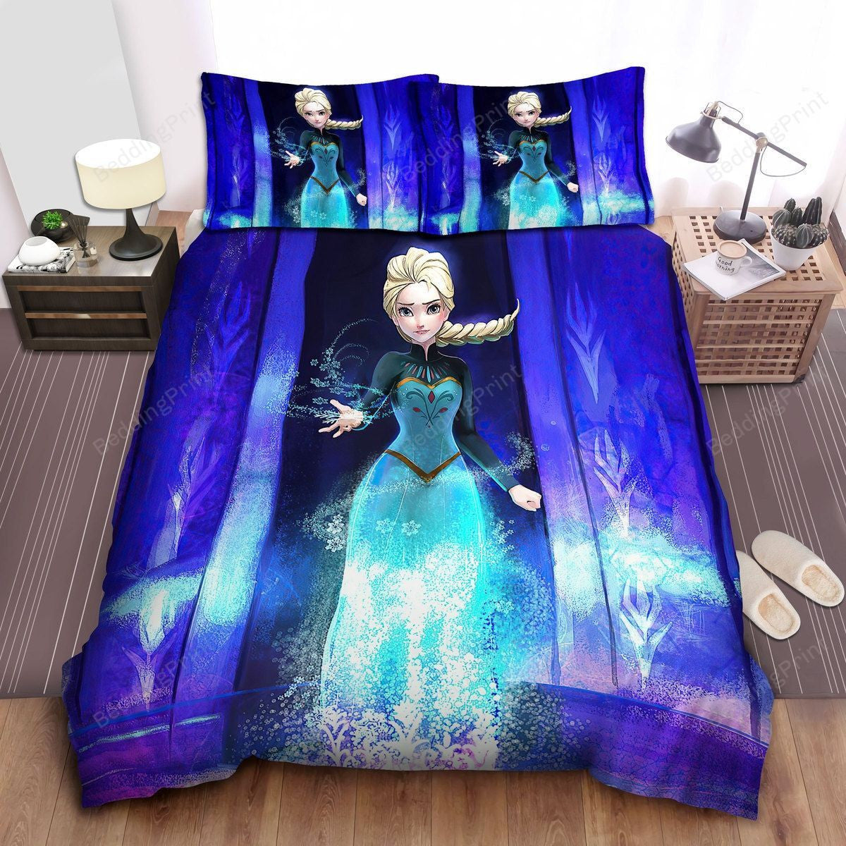 Frozen Bedding Set Frozen Elsa And Her Ice Magic Duvet Covers