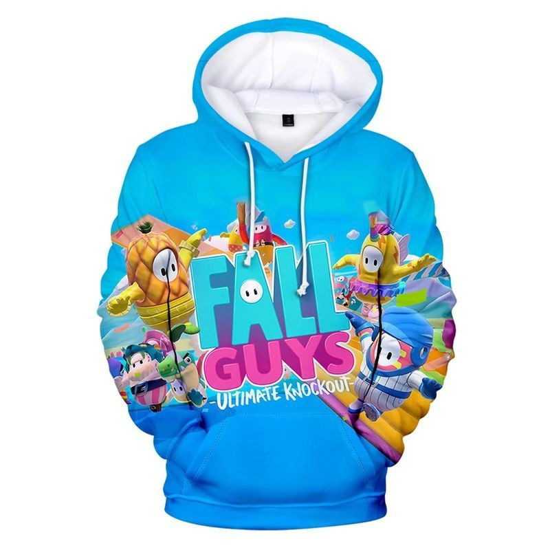 Fall Guys Over Print 3d Hoodie Zip Hoodie 2