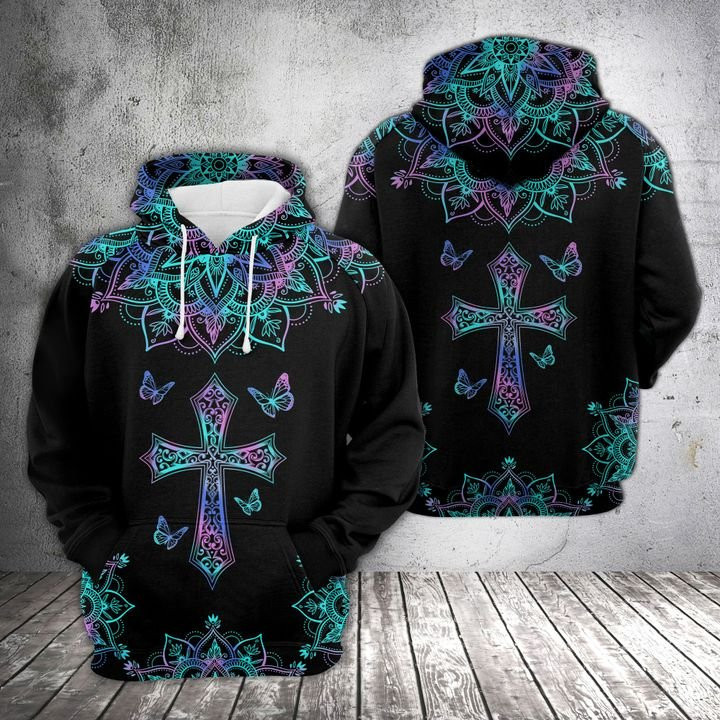 God 3D All Over Print Hoodie & Zip Hoodie