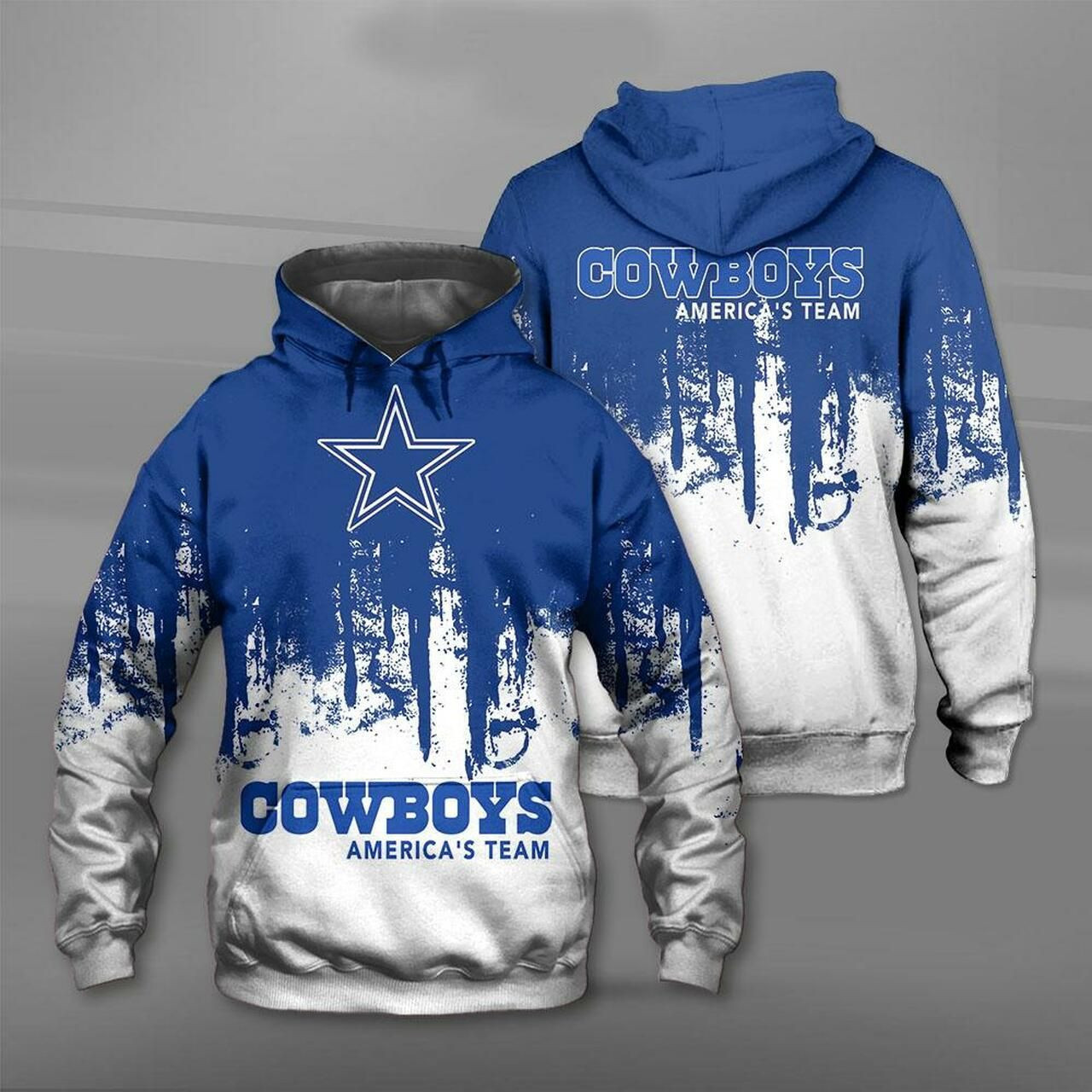 Cowboys 3D All Over Print Hoodie & Zip Hoodie