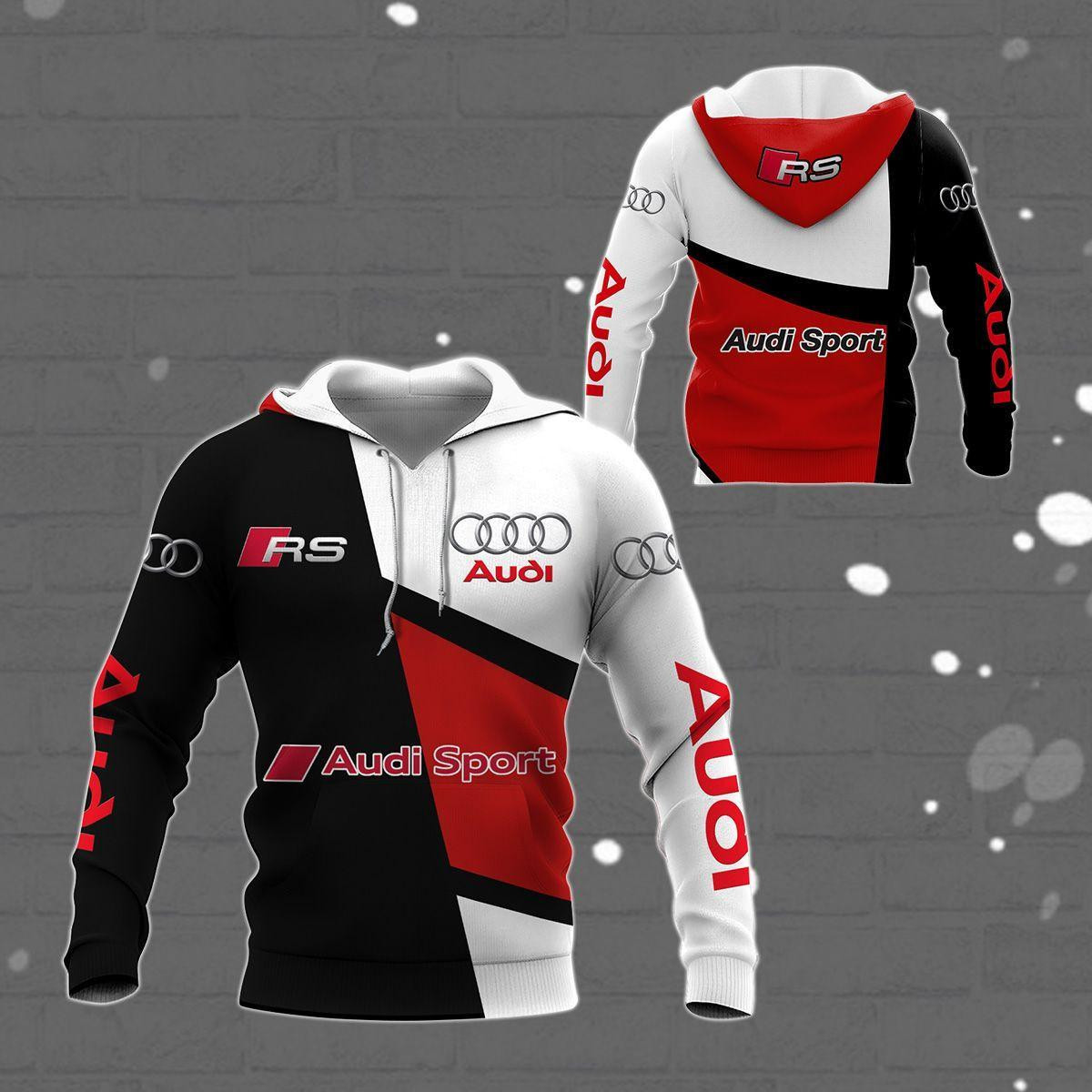 Audi Sport Luxury Car 8k299 3d Zip Hoodie Hoodie Ii0
