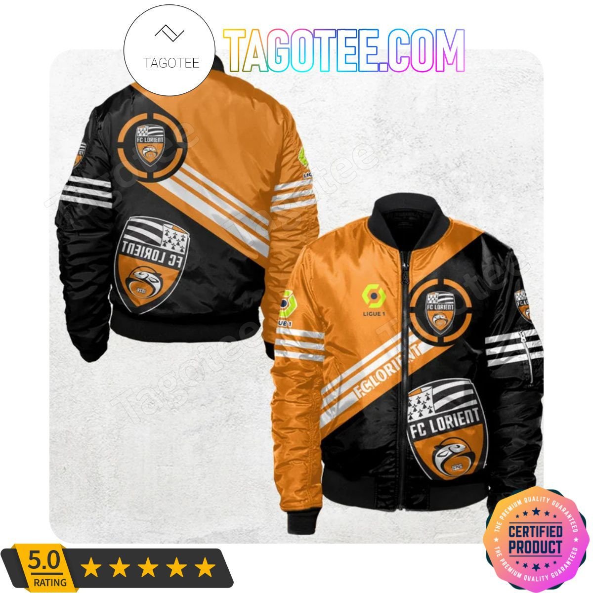 FC Lorient Ligue 1 Bomber Jacket