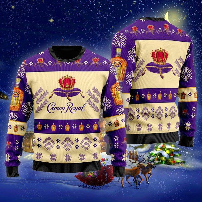 Crown Royal Xmas Ugly Christmas Sweater