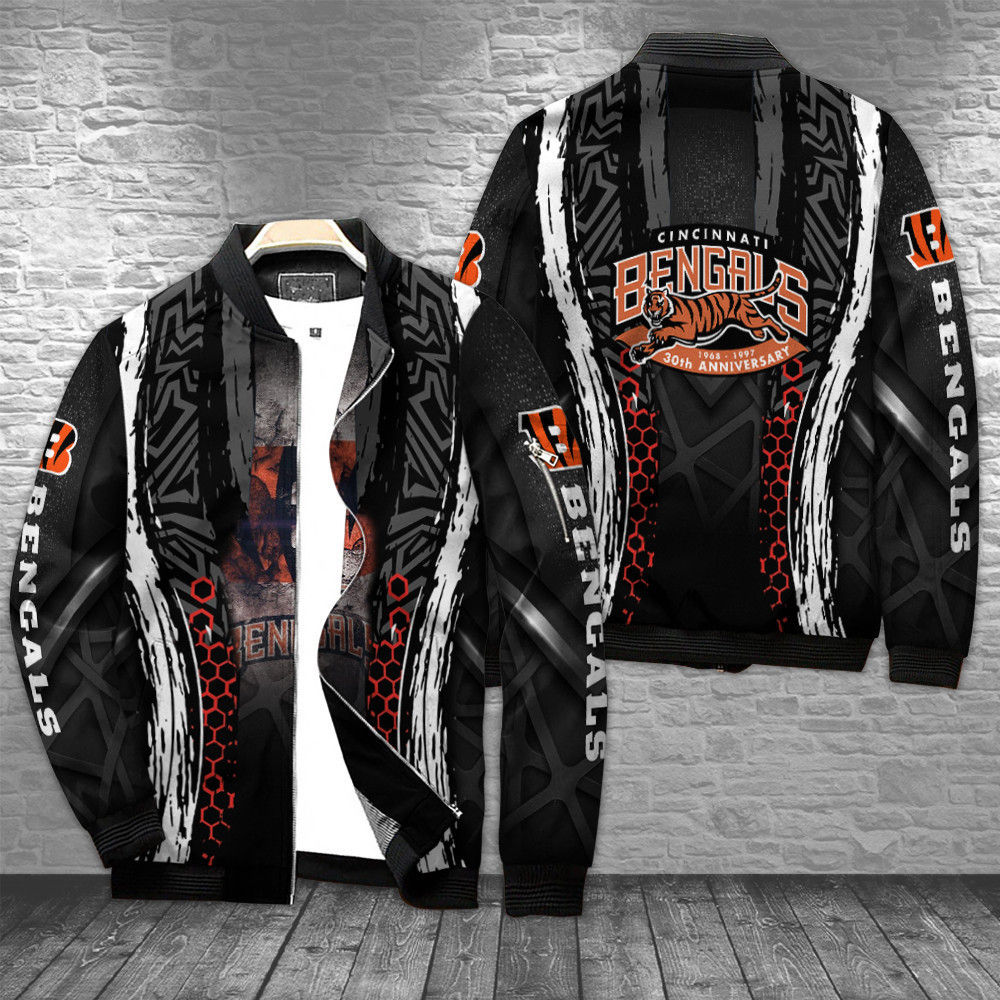 Cincinnati Bengals Bomber Jacket BG197