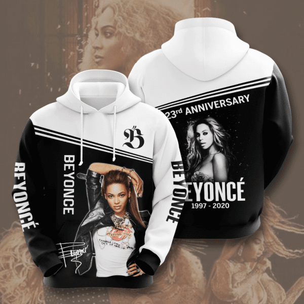 Beyonc? 23th Anniversary 1997 2020 Signature Design Gift For Fan Custom 3d Hoodie All Over Printed Hoodie