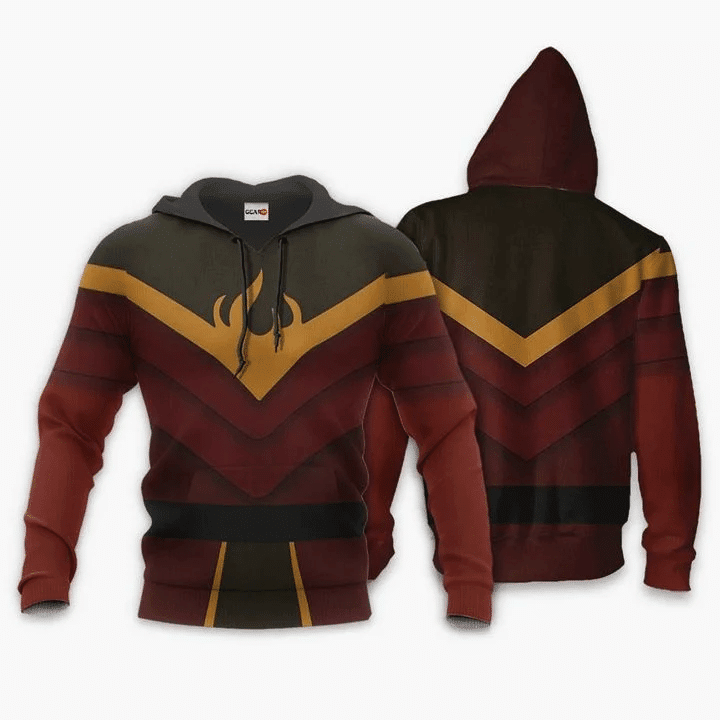 Avatar The Last Airbender Firelord Ozai 3d Hoodie Zip Hoodie