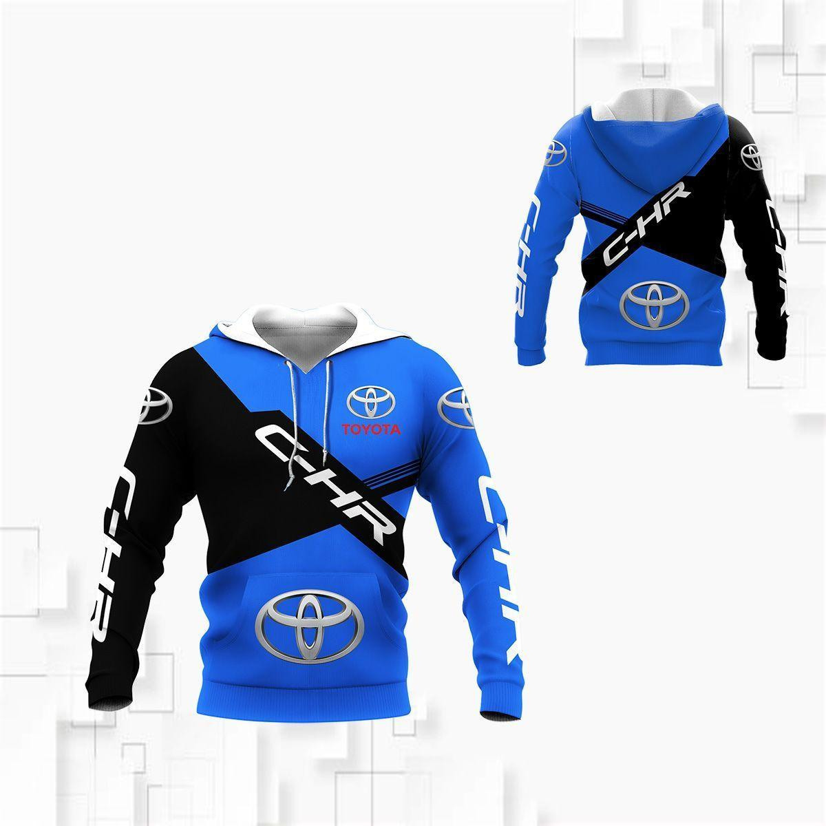 Toyota C-hr Shirt 75,   3d Hoodie Zip Hoodie