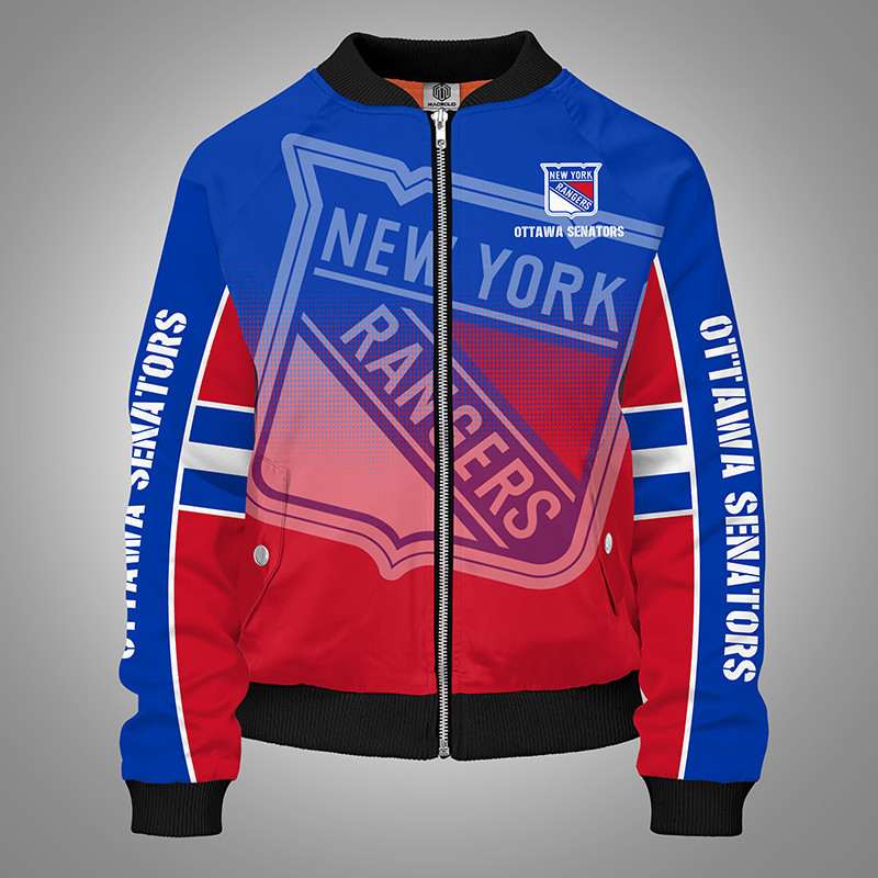 New York Rangers Bomber Jacket V1