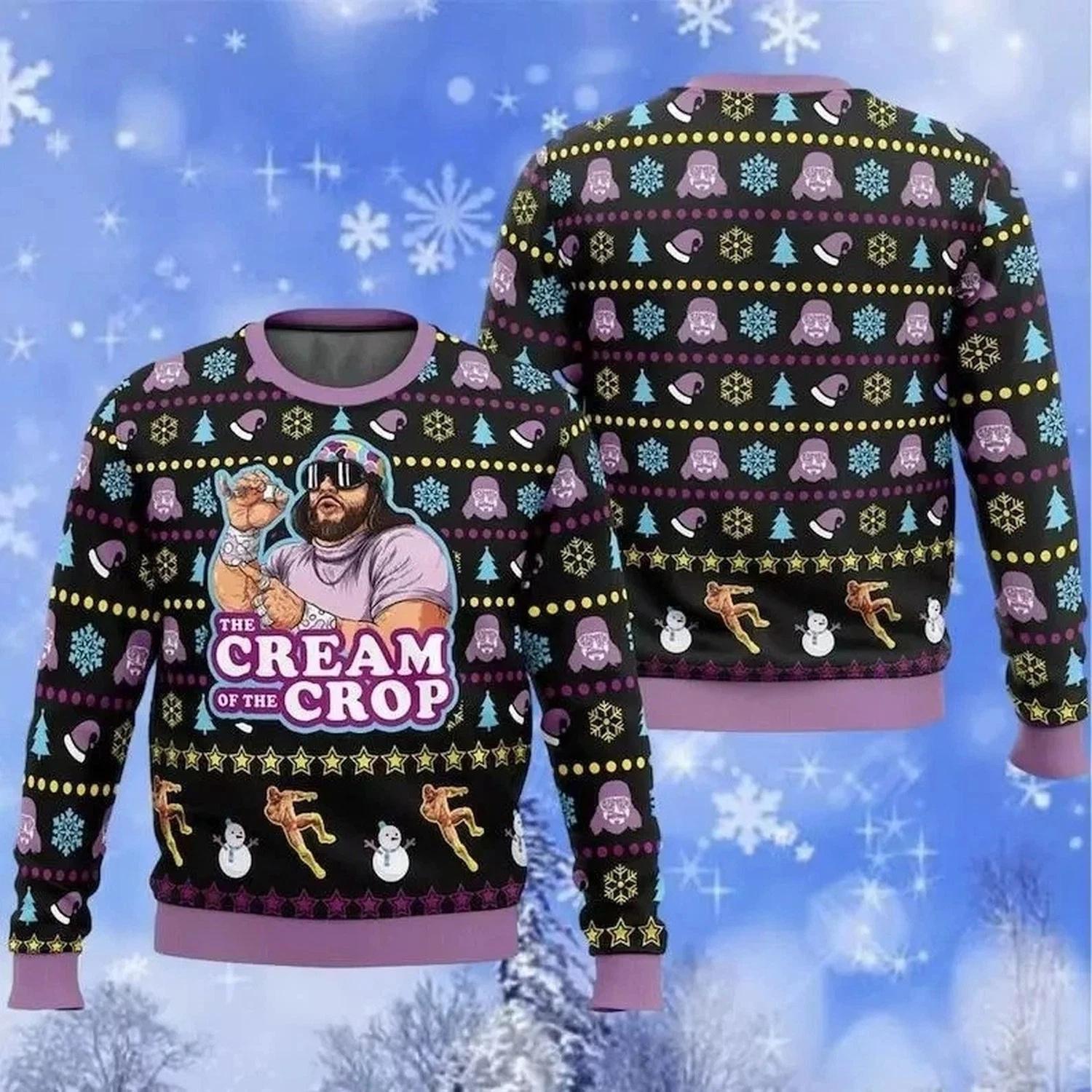 The Cream Of The Crop Ugly Christmas Sweater