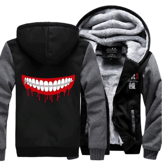 Tokyo Ghoul Ken Kaneki 3 Fan Gift, Tokyo Ghoul Ken Kaneki Fleece Jacket 26