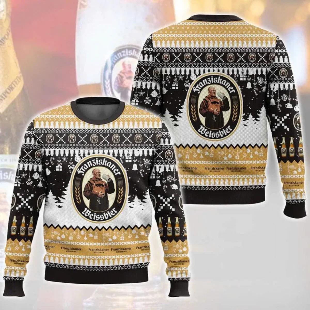 Franziskaner Weissbier Ugly Christmas Sweater