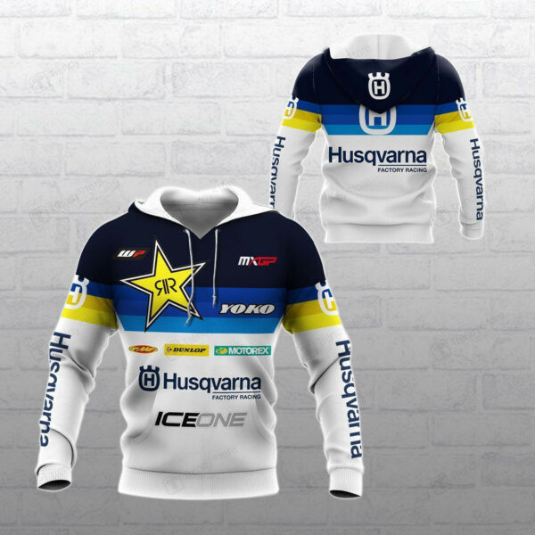 Husqvarna Racing Shirt 537, 3d Hoodie Zip Hoodie 939