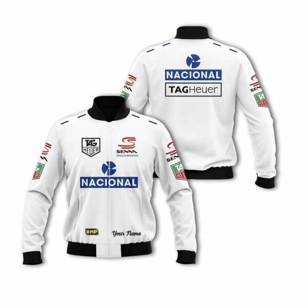 Personalized Nacional Tag Heuer Racing Bomber Jacket 891 114