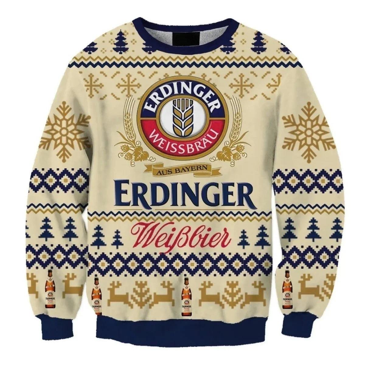 Erdinger Christmas Holiday Ugly Christmas Sweater