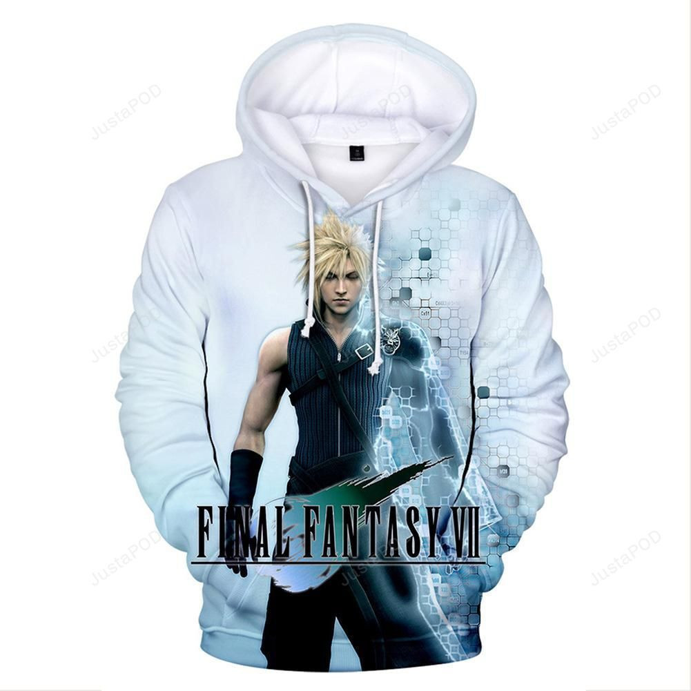 Unisex Final Fantasy 7 3D All Over Print Hoodie & Zip Hoodie