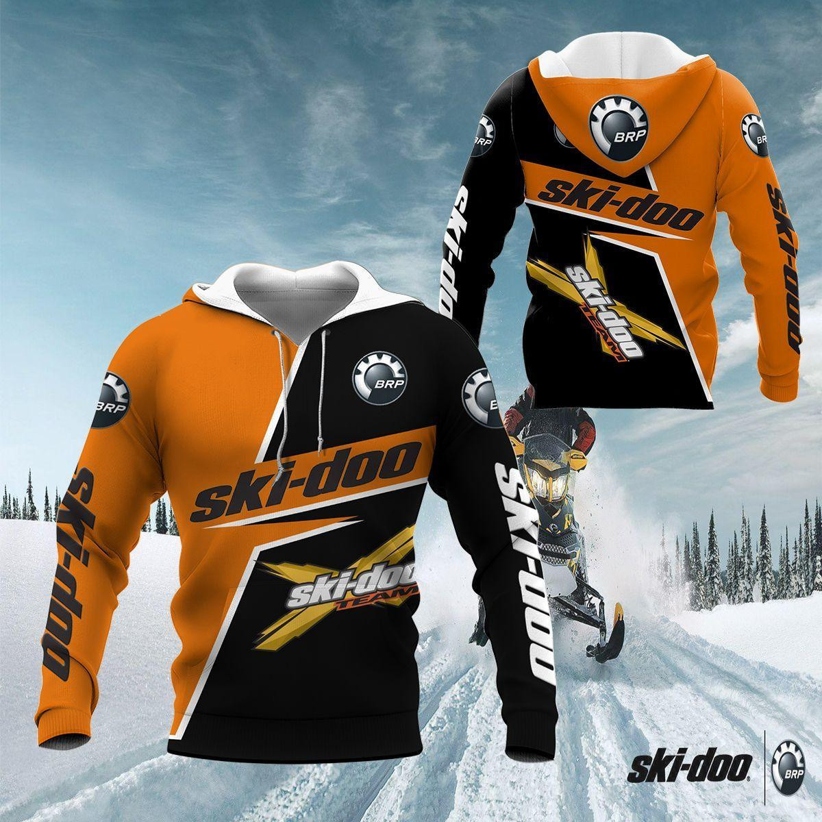 Ski-doo Shirt 456, 3d Hoodie Zip Hoodie