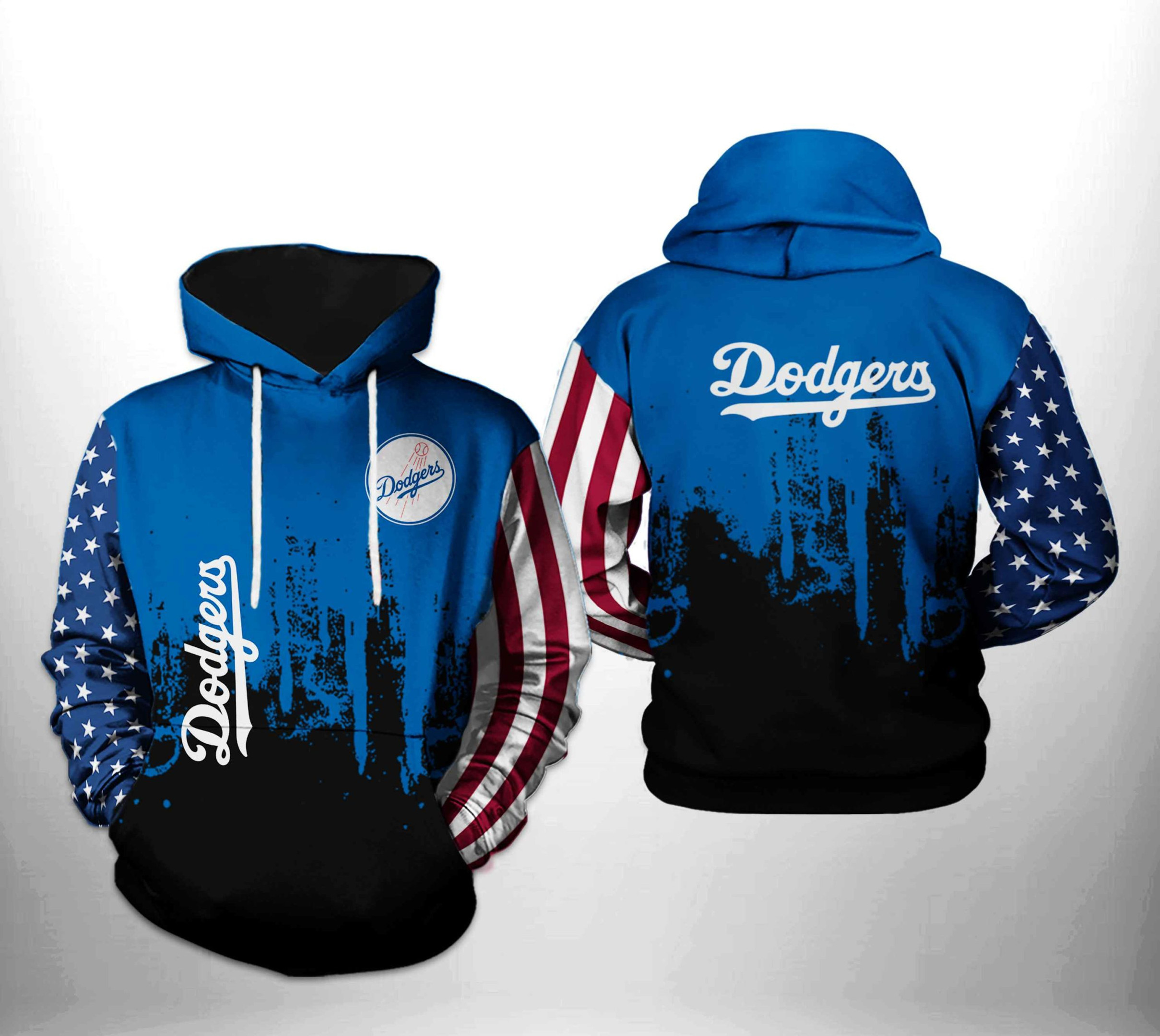 Los Angeles Dodgers MLB Team US 3D All Over Print Hoodie & Zip Hoodie