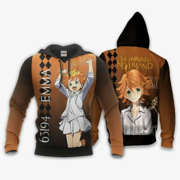 Emma Yakusoku No Neverland The Promised Neverland 63194 Aop Hoodie 777