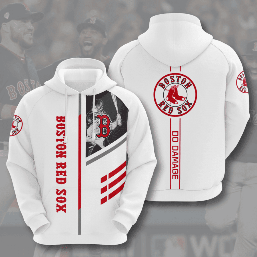Boston Red Sox 3D All Over Print Hoodie & Zip Hoodie