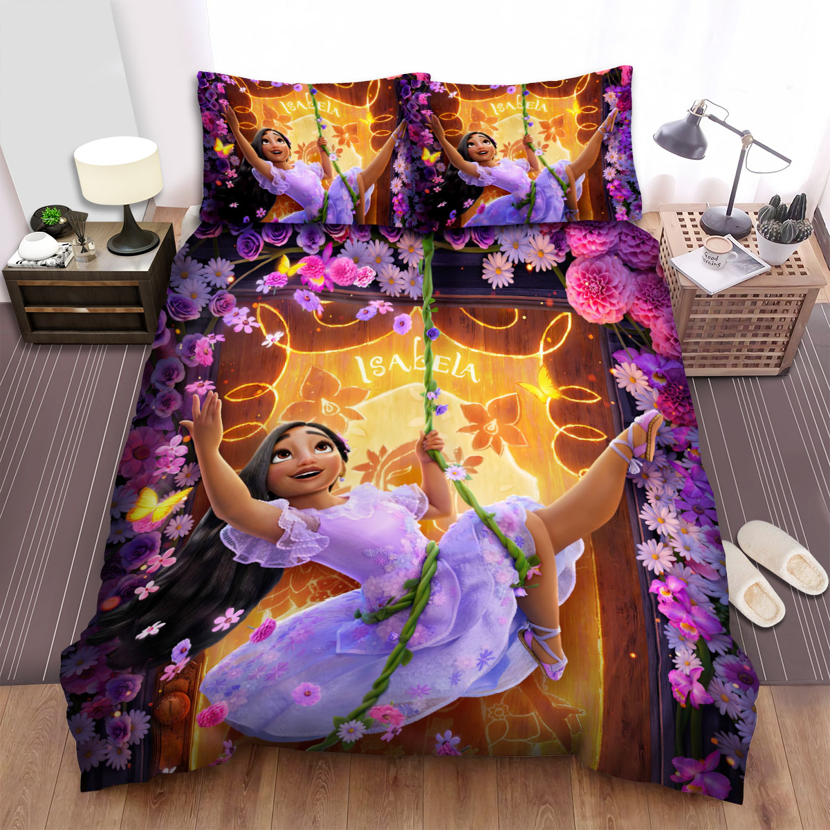 Encanto Bedding Set DN Isabela Madrigal’s Magic Door Duvet Covers
