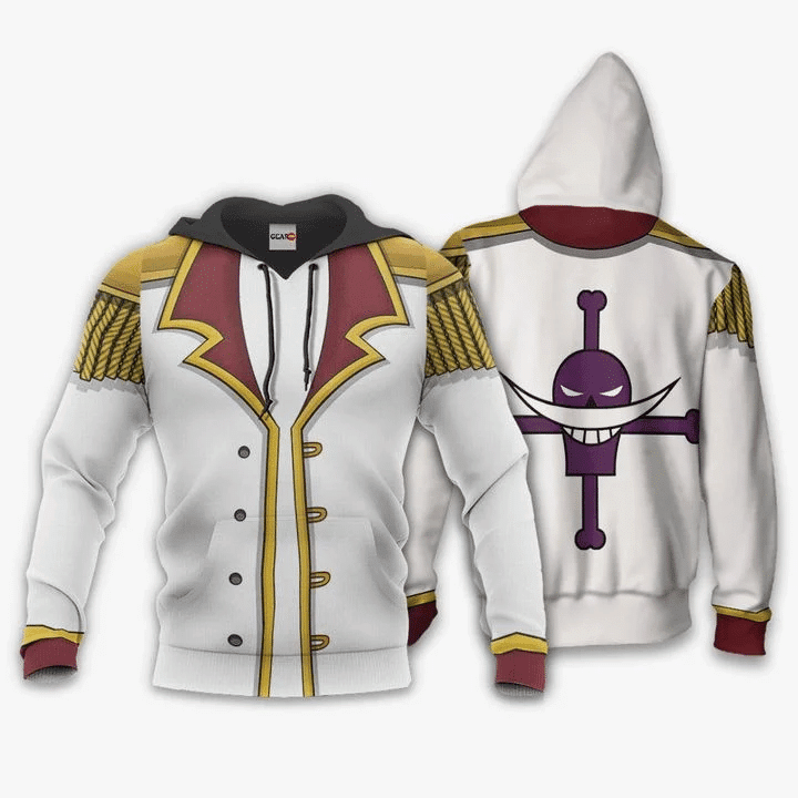 One Piece Whitebeard  3d Hoodie Zip Hoodie