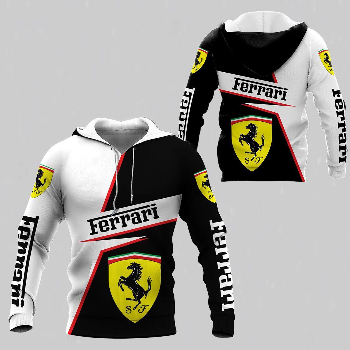 Scuderia Ferrari Luxyry Racing Car F1 8k137 3d Zip Hoodie Hoodie Ii0