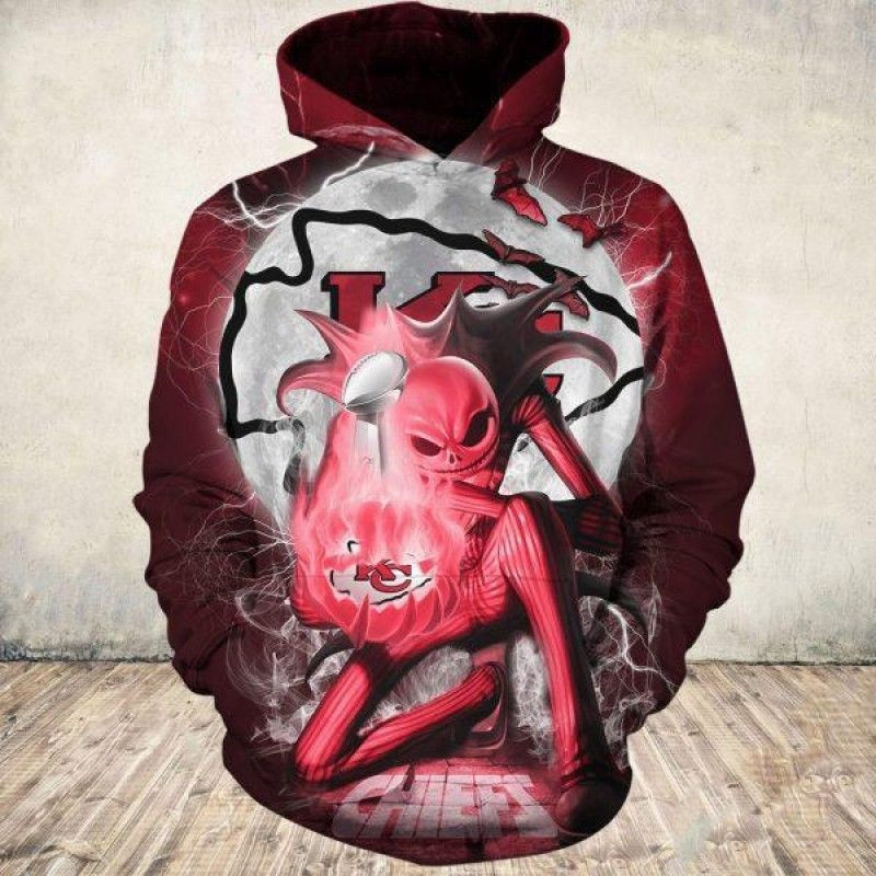 Kansas City Chiefs Cool Mvp 3D All Over Print Hoodie & Zip Hoodie