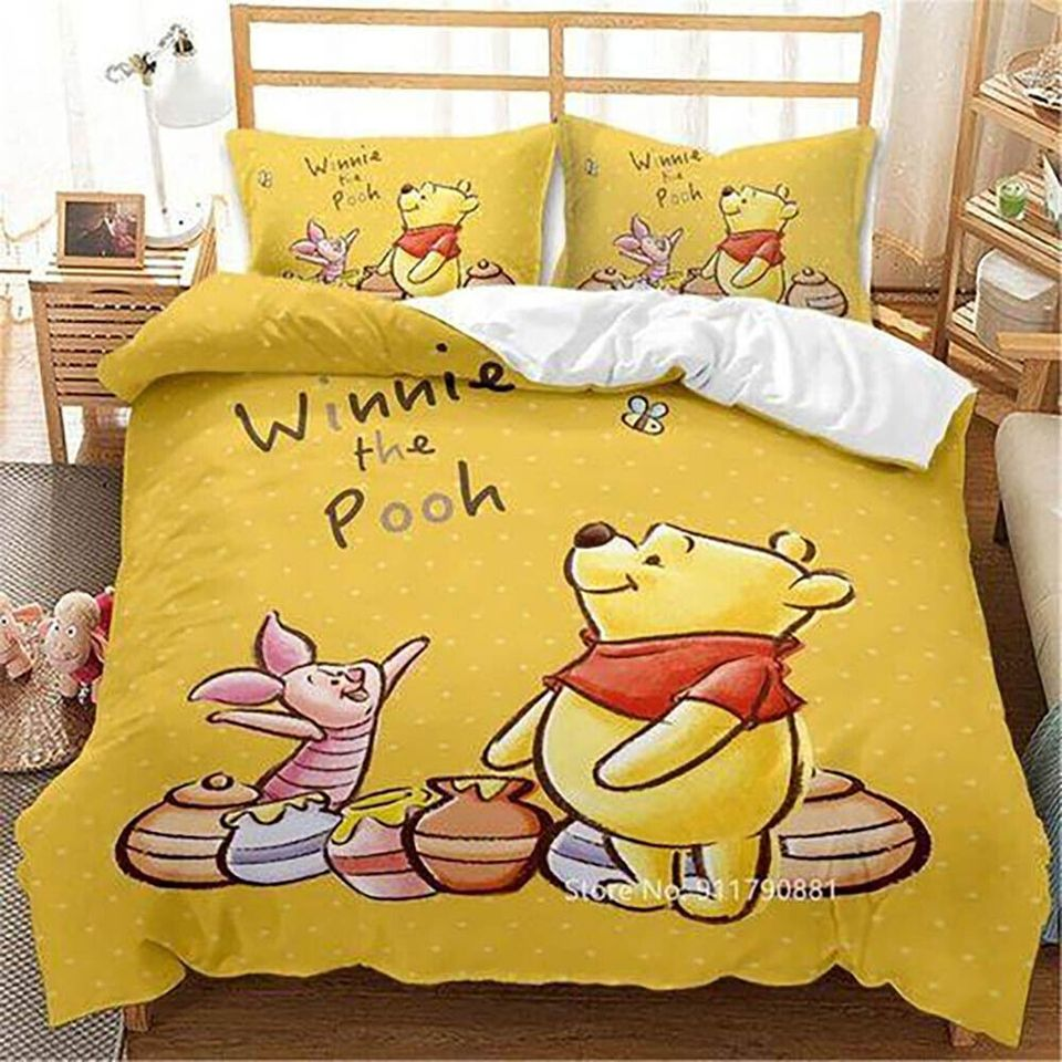 WTP Bedding Set DN Pooh And Friends Stars Gazing Duvet Covers