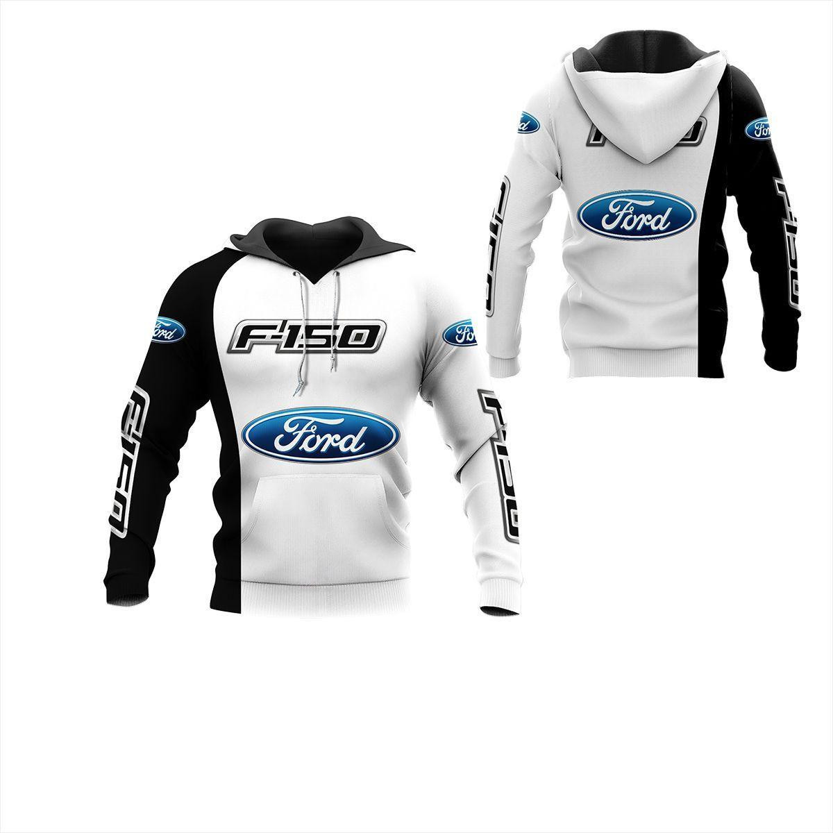 Ford F150 Shirt 124, 3d Hoodie Zip Hoodie