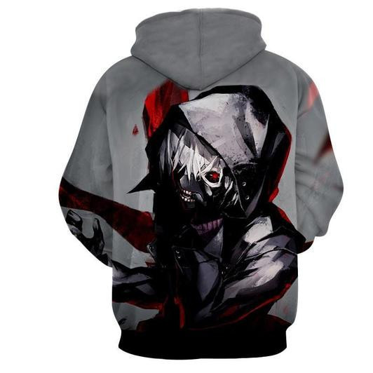 Tokyo Ghoul 3D All Over Print Hoodie & Zip Hoodie