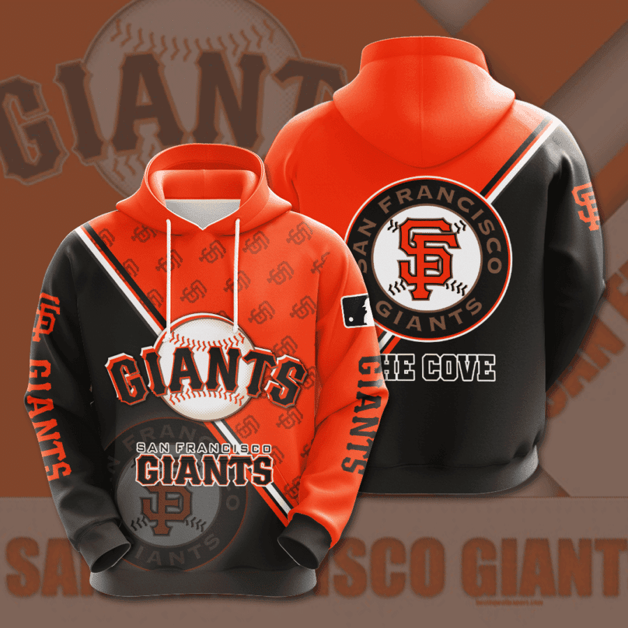 San Francisco Giants 3D All Over Print Hoodie & Zip Hoodie