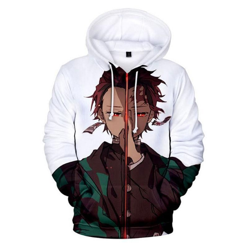 Unisex Demon Slayer 3D All Over Print Hoodie & Zip Hoodie