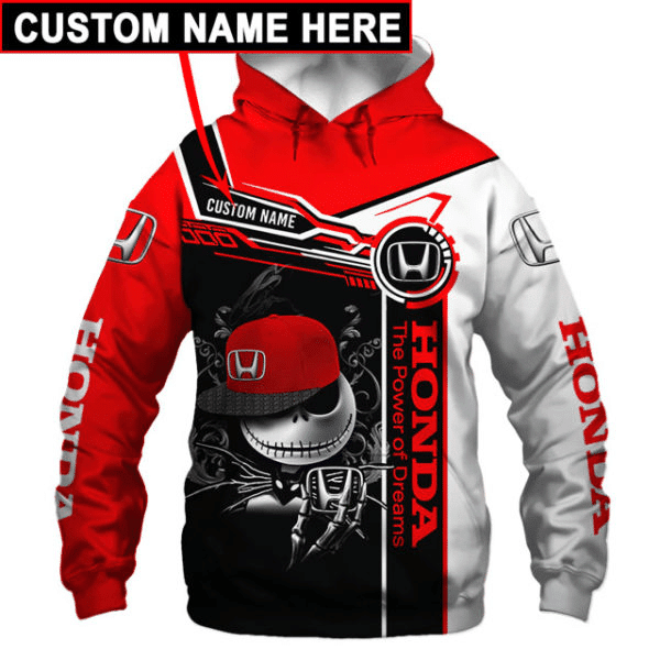 Custom Name Honda Motor 18 Fan Gift, Honda Motor Aop Hoodie 1652