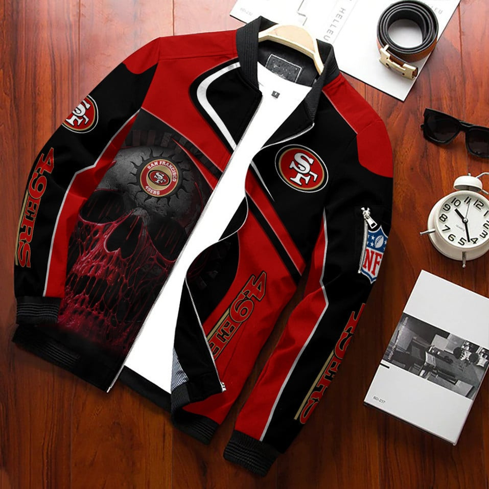 San Francisco 49ers Personalized Bomber Jacket 752