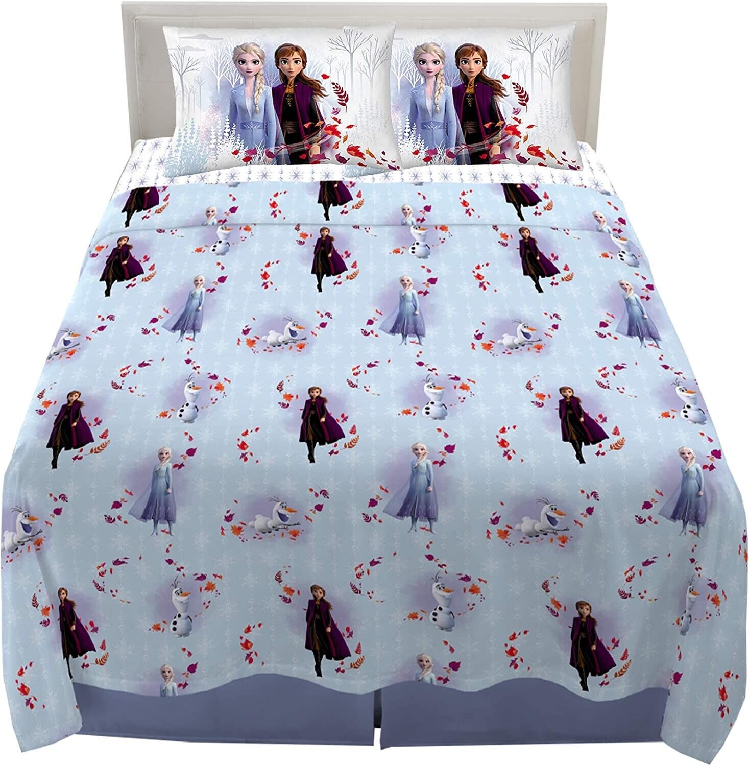 Frozen Bedding Set Elsa Anna Olaf Pattern Duvet Covers