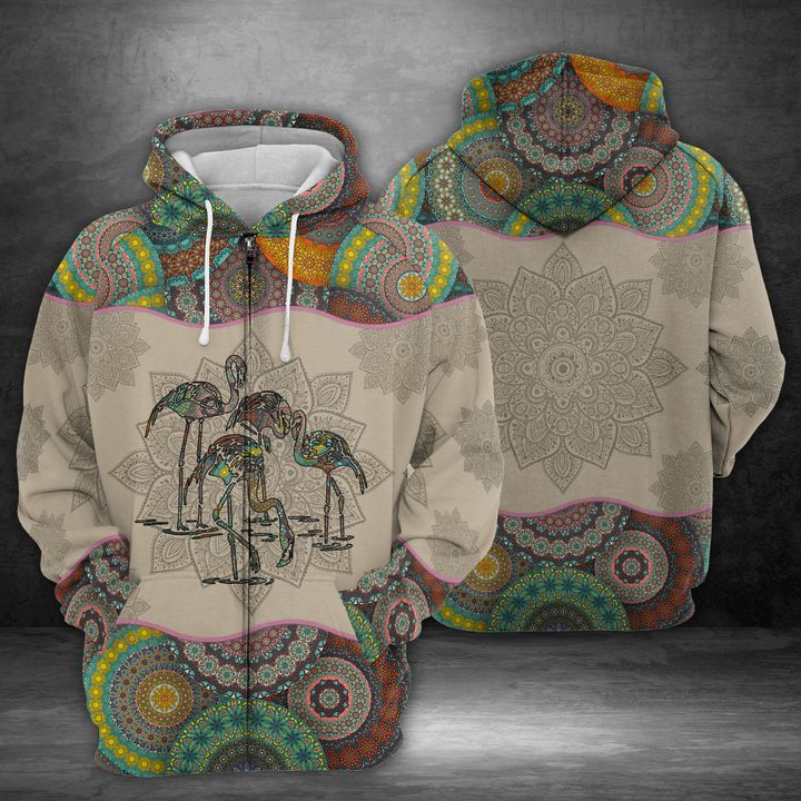 Flamingo 3D All Over Print Hoodie & Zip Hoodie