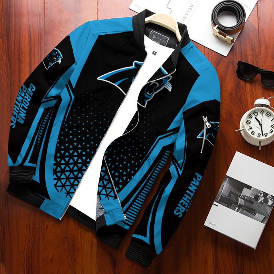 Carolina Panthers Bomber Jacket BG101