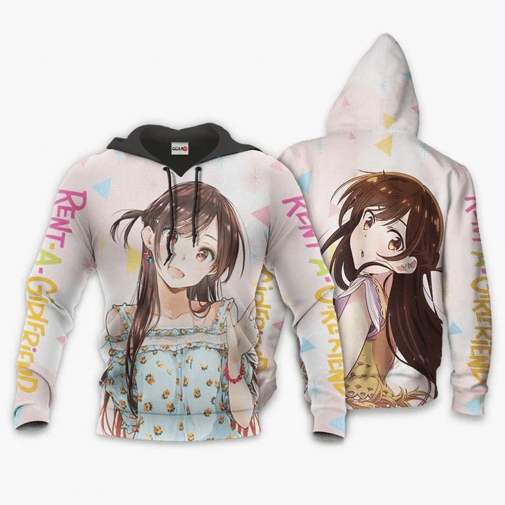 Chizuru Ichinose Kanokari Rent A Girlfriend 3d Hoodie Zip Hoodie