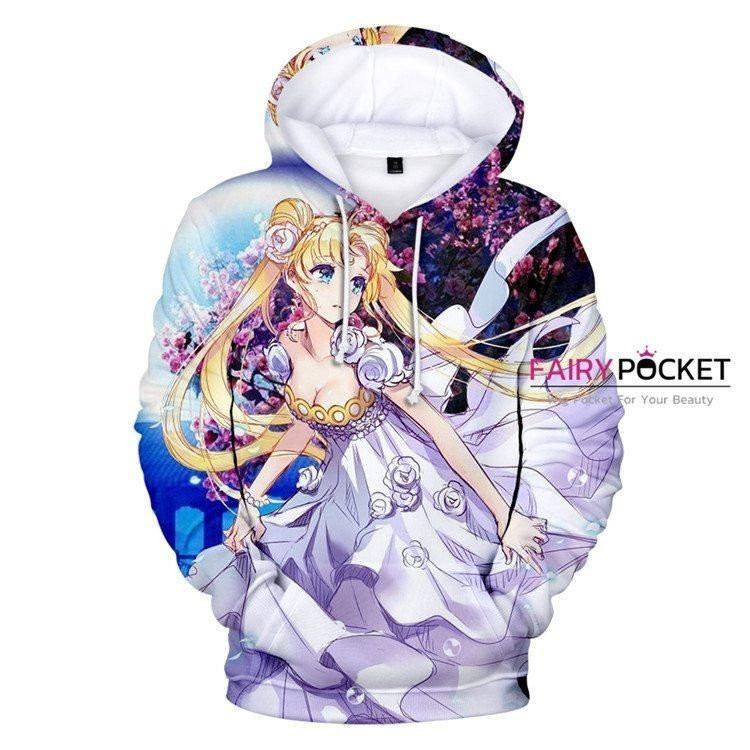 Sailor Moon Tsukino Usagi 3D All Over Print Hoodie & Zip Hoodie