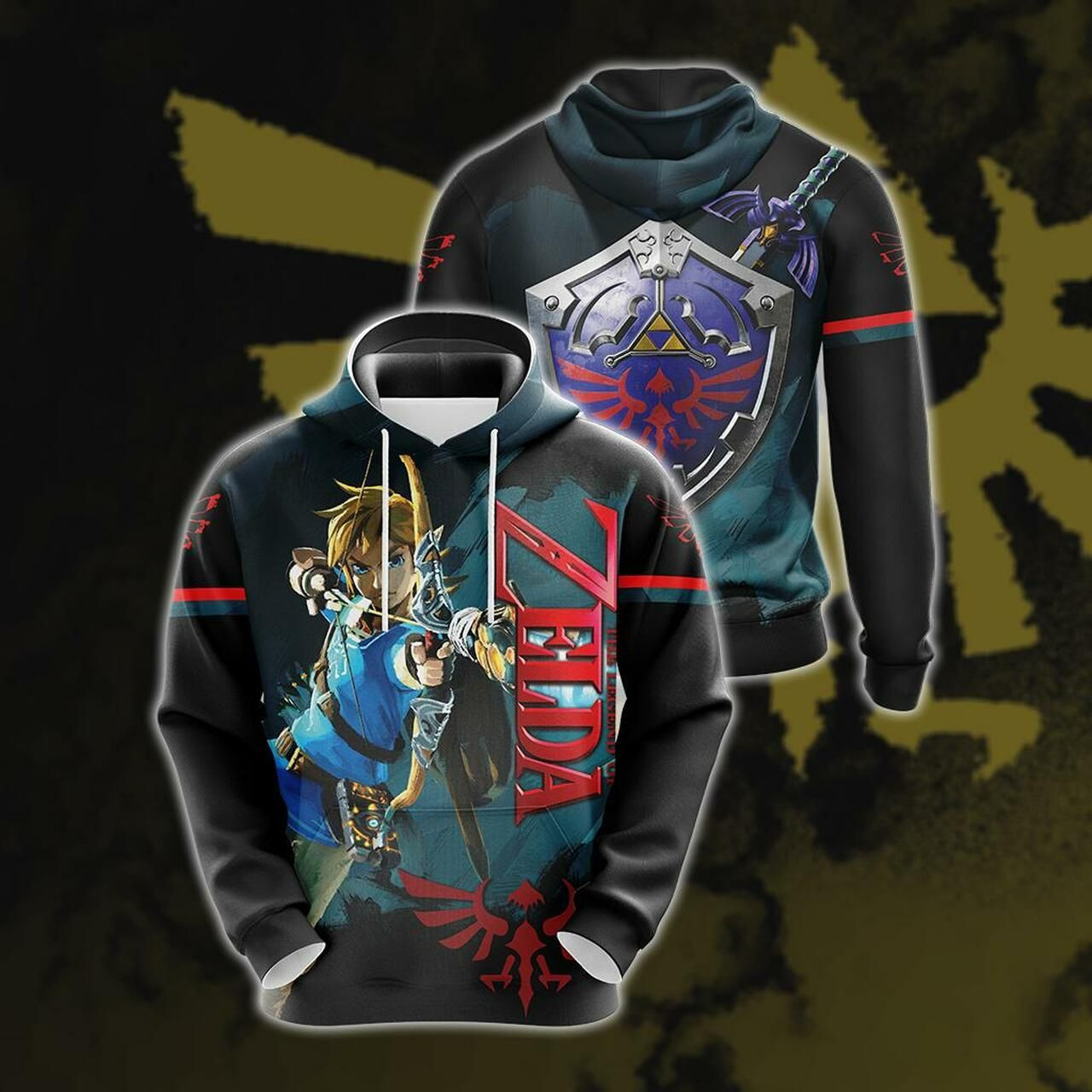 The Legend Of Zelda New Unisex 3D All Over Print Hoodie & Zip Hoodie
