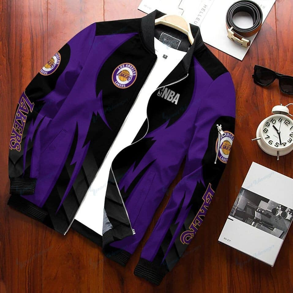 Los Angeles Lakers Bomber Jacket 390