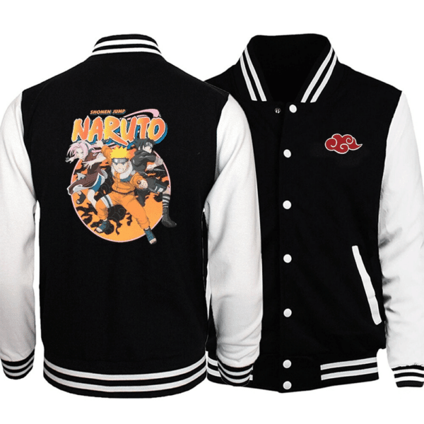 Naruto Sakura Sasuke Warm Naruto Anime Baseball Jacket 529