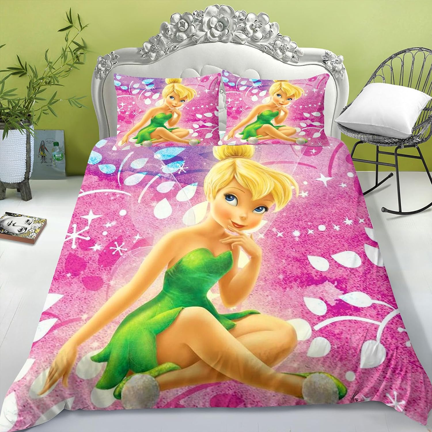 Tinker Bell Bedding Set DN Tinker Bell Fairy Elf Duvet Covers
