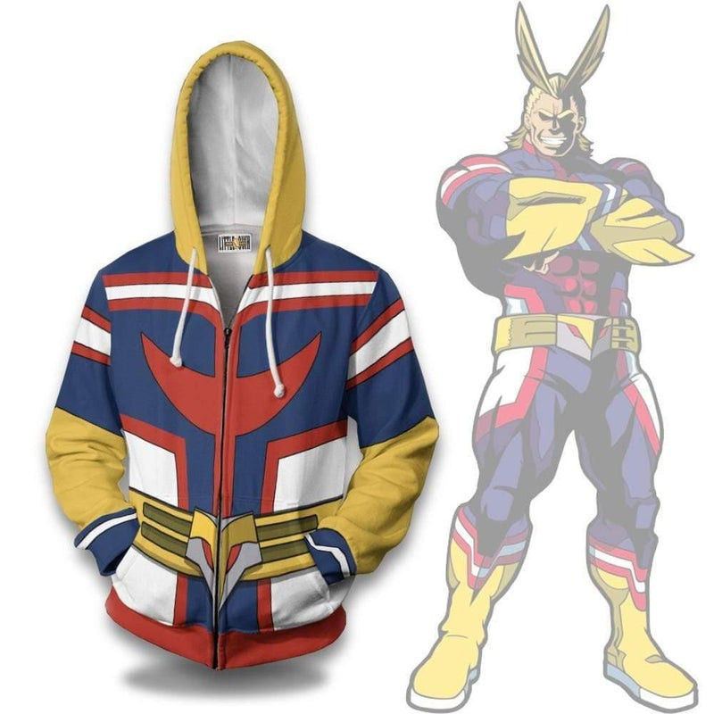 All Might 3D All Over Print Hoodie & Zip Hoodie