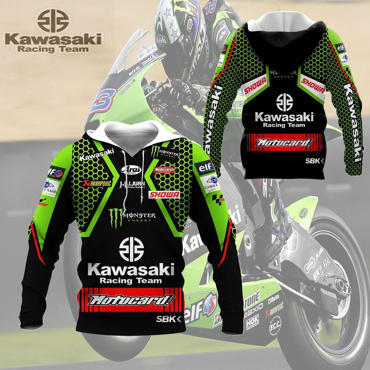 Kawasaki Shirt 213, 3d Hoodie Zip Hoodie