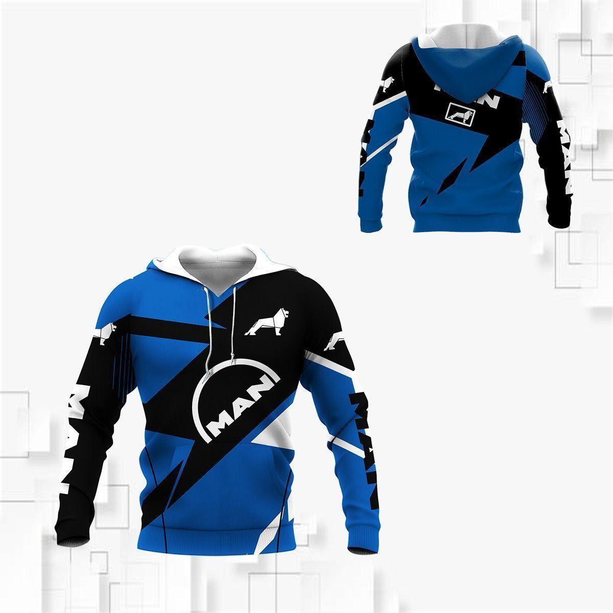 Man Truck Shirt 1035, 3d Hoodie Zip Hoodie