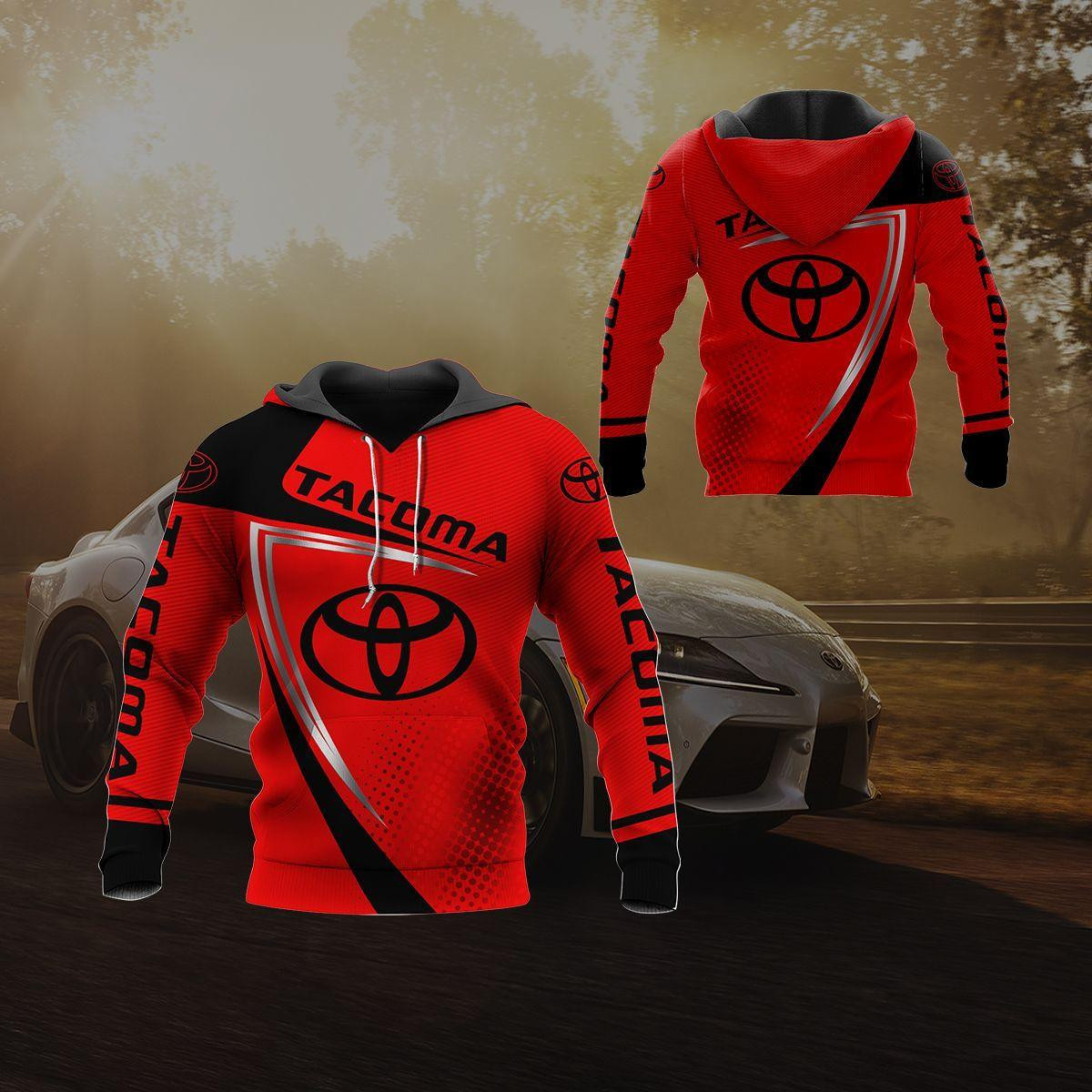 Toyota Tacoma Shirt 118, 3d Hoodie Zip Hoodie